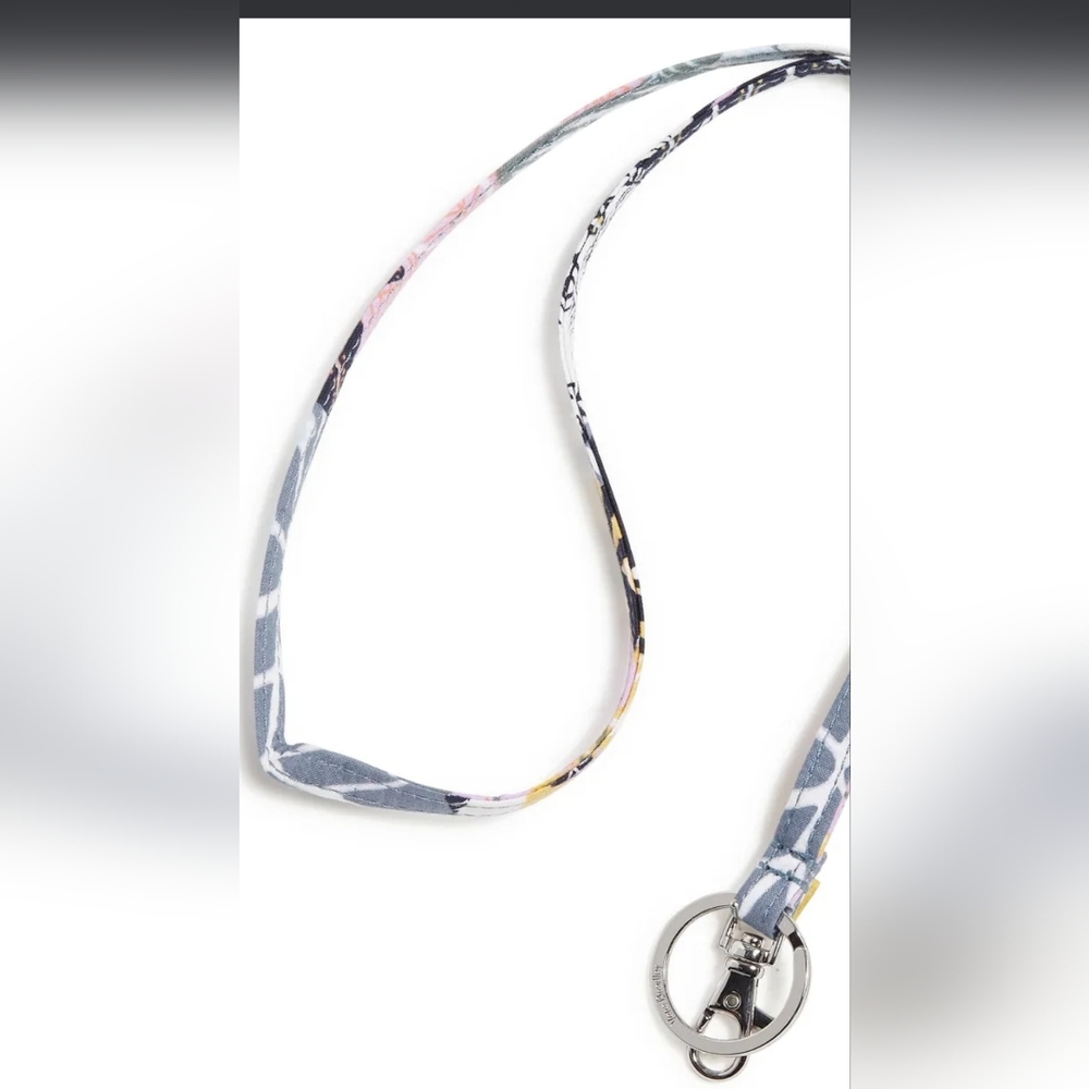 Vera Bradley Palm Floral Cotton Lanyard NWT